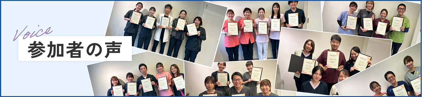 参加者の声